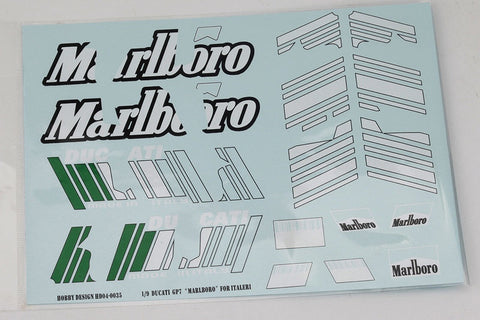 ホビーデザイン HD04-0035 1/9 ドゥカティ GP7 "マールボロ" デカール(イタレリ用)