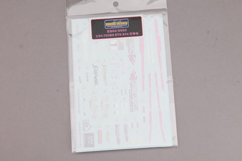 ホビーデザイン HD04-0050 1/24 ニスモ GTR R34 狂神会 デカール