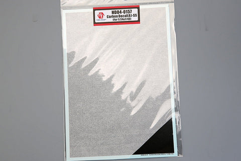 ホビーデザイン HD04-0157 カーボン デカール (A) -SS (1/24&1/43用)