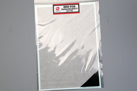 ホビーデザイン HD04-0158 カーボン デカール (A) -S (1/24用)