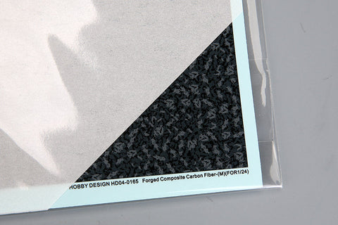 ホビーデザイン HD04-0165 1/24 Forged Composite カーボンファイバー デカール-[M]