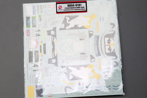 ホビーデザイン HD04-0181 1/24 シトロエン C3 WRC 2019 モンテカルロラリー・メキシコ ラリー 優勝車