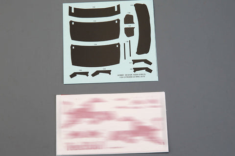 ホビーデザイン HD04-0185 1/24 シトロエン C3 WRC 2019 デカール