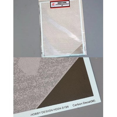 ホビーデザイン HD04-0194 1/24 カーボン柄デカール（M）
