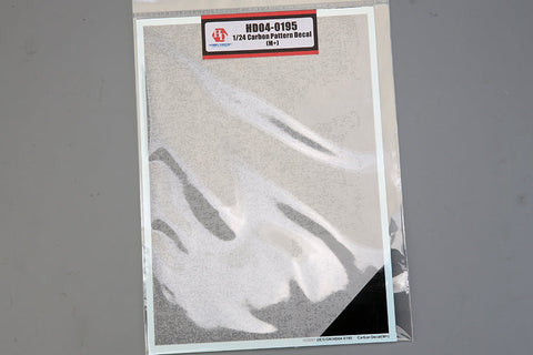 ホビーデザイン HD04-0195 1/24 カーボン柄デカール（M+）