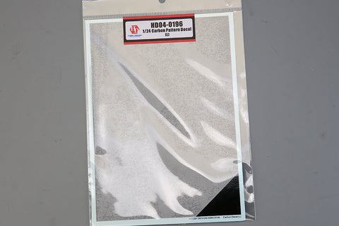 ホビーデザイン HD04-0196 1/24 カーボン柄デカール（L）