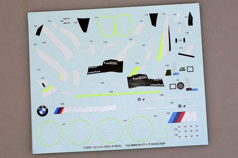 ホビーデザイン HD04-0199 1/24 BMW M4 GT3 46# 2024 ル・マン