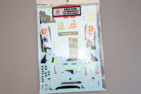 ホビーデザイン HD04-0199 1/24 BMW M4 GT3 46# 2024 ル・マン