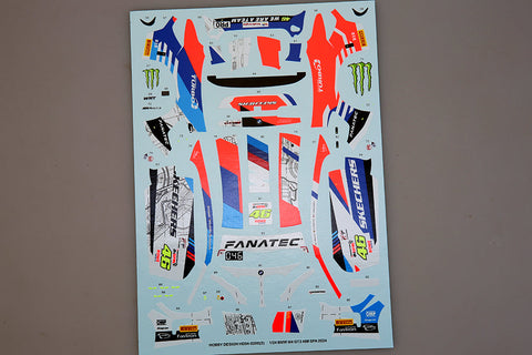 ホビーデザイン HD04-0200 1/24 BMW M4 GT3 46#  2024 スパ