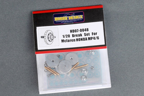 ホビーデザイン HD07-0048 1/20 mp4/6 F1 ブレーキセット （Metal+エッチングパーツ）