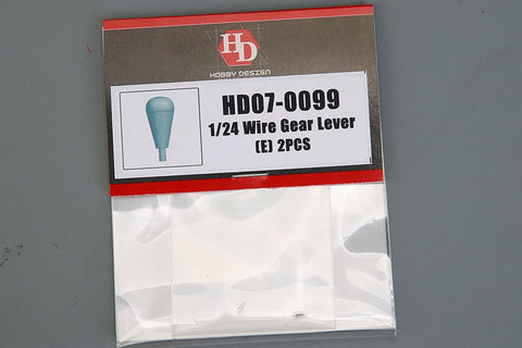 ホビーデザイン HD07-0099 1/24 ワイヤーギアレバー(E)