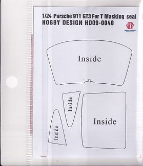 ホビーデザイン HD09-0040 1/24 ポルシェ 911 GT3(タミヤ用) マスキングシール