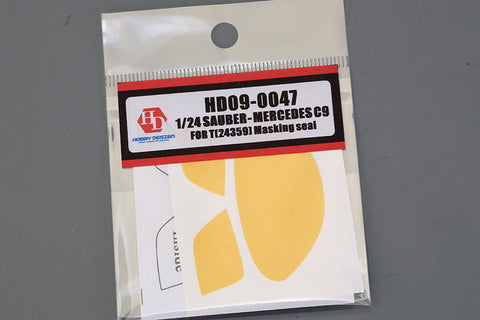 ホビーデザイン HD09-0047 1/24 ザウバー メルセデス C9 For T (24359) マスキングシール