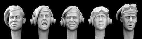 ホーネット HBH04 1/35 WWII イギリス 戦車兵 ベレー帽