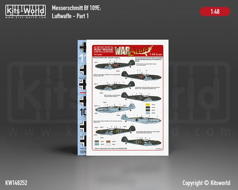 キッツワールド KW148252 1/48 ドイツ空軍パート 1