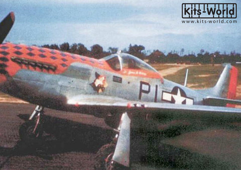 キッツワールド KW132122 1/32 P-51D Mustang 44-15052 PI-J “Lullaby for a Dream” Pilot Lt. James A Hickey. 360th FS, 356th FG, Mart・・・