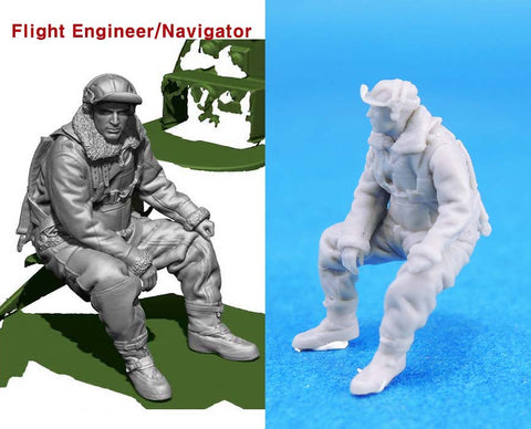 レジェンド LA7214 1/72 B-25 初期クルーセット(5体)