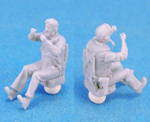 レジェンド LF7225 1/72 WWII アメリカ海軍 パイロット・リアガンナー(4ヘッド)