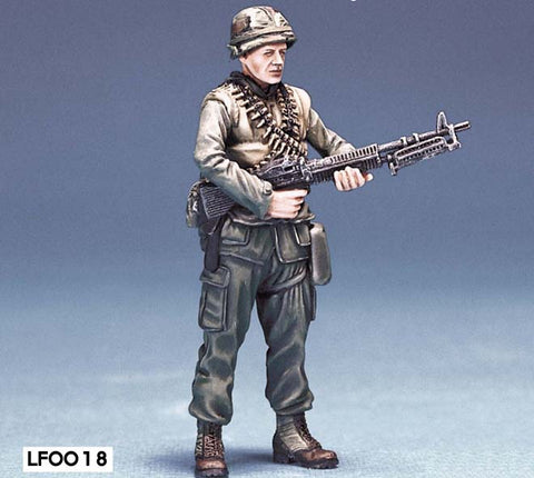 レジェンド LF0018 1/35 アメリカ海兵隊 M60 砲手 (ベトナム)