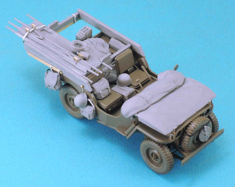 レジェンド LF1315 1/35 ウイリスジープ救急車コンバージョンセット(全キット対応・デカール入り)