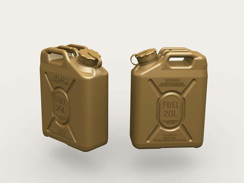 レジェンド LF1370 1/35 アメリカ軍 20L 燃料用ジェリカンセット(15個)