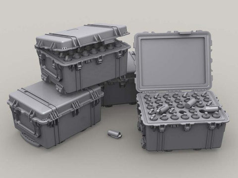 レジェンド LF1439 1/35 多目的 1630 ミリタリー ボックス セット (オープン×2,クローズ×2, インサート×2)