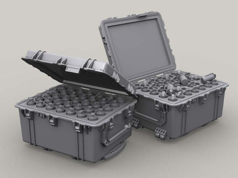 レジェンド LF1439 1/35 多目的 1630 ミリタリー ボックス セット (オープン×2,クローズ×2, インサート×2)