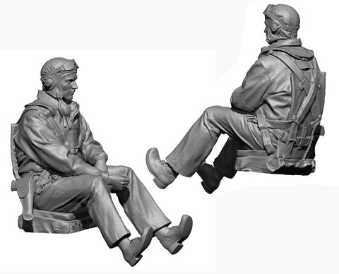 レジェンド LF2405 1/24 WWII アメリカ海軍パイロット I (2 ヘッド)