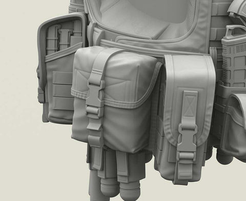 レジェンド LF3D004 1/35 HSGI ユニバーサルモジュラーマガジンポーチ(10個)