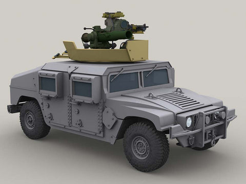 レジェンド LF3D007 1/35 ハンヴィー TOW ターレットセット