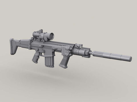 レジェンド LF3D011 1/35 FN スカー MK17 セット (4個)