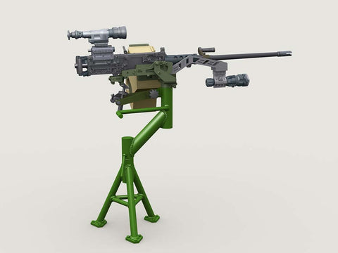 レジェンド LF3D034 1/35 M2A1 QCB HMG 車戴マウント ハンビー＆ガントラック用 (ショート バージョン)