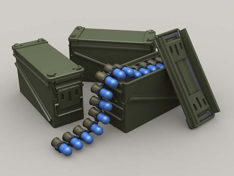 レジェンド LF3D050 1/35 PA120 40mm 弾薬 32 カート缶 セット