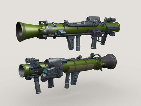 レジェンド LF3D067 1/35 カール-グスタフ M4 マルチ-ロール 武器 システム (4個)