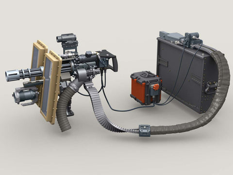 レジェンド LF3D070 1/35 M134D ミニガン 透明シールド (ショート) マウント