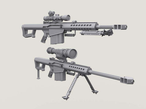 レジェンド LF3D075 1/35 バレット M107 スナイパー ライフル セット (インチ’ 2 ボディ)