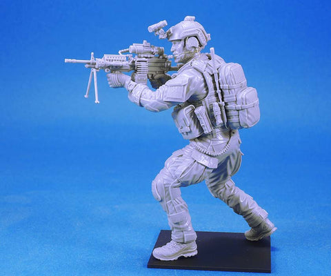 レジェンド LF3D16002 1/16 アメリカ ネイビー・シールズ #2 MK.48 マシンガンガンナー