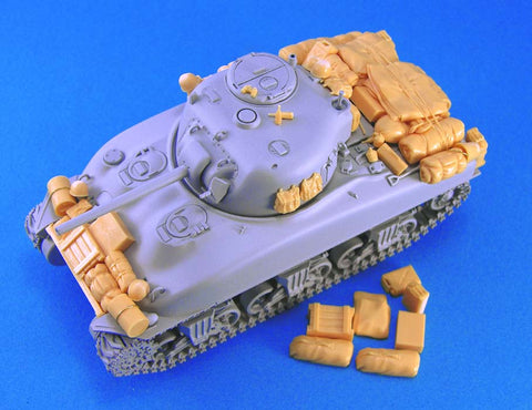 レジェンド LF4104 1/48 アメリカ M4シャーマン戦車 荷物セット