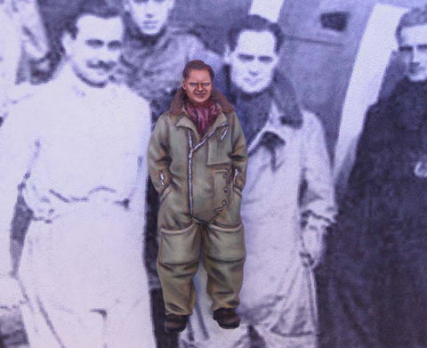 レジェンド LF4804 1/48 WWII イギリス空軍 パイロット (ダグラス R.S. バーダー)