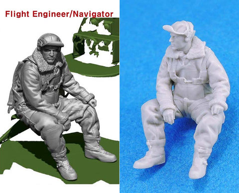 レジェンド LF4817 1/48 B-25 初期クルーセット(5体)