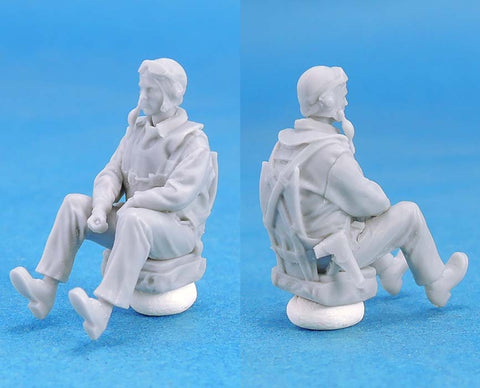 レジェンド LF4824 1/48 WWII アメリカ海軍パイロット・リアガンナー セット I (4ヘッド)