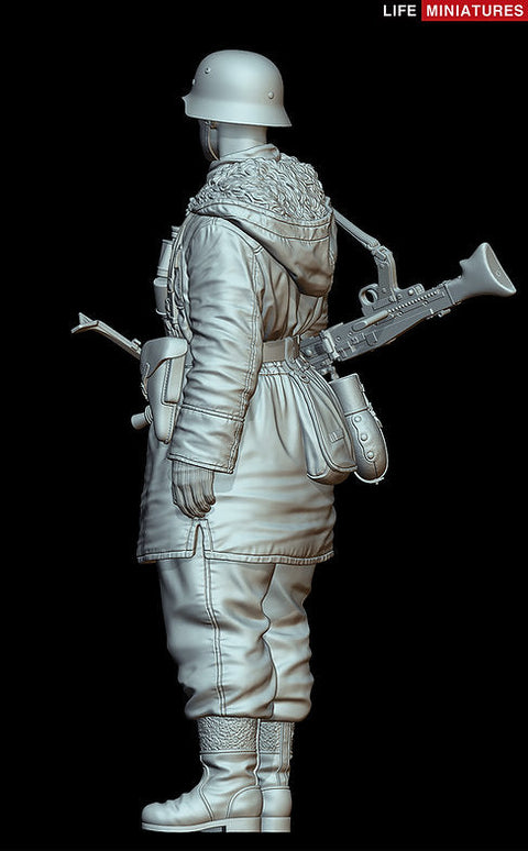ライフミニチュア LM-16006 1/16 ドイツ武装親衛隊 MG42 ガンナー,東部戦線1943