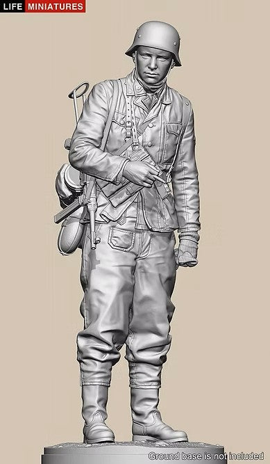 ライフミニチュア LM-16010 1/16 WWII ドイツ ポトー迎撃戦 ハンセン戦闘団の分隊長 バルジの戦い1944