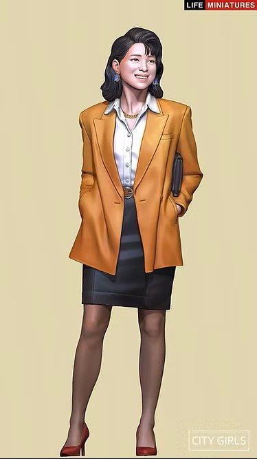 ライフミニチュア LM-CG12001 1/12 シティガールズ No.1 - 美咲 東京  1989