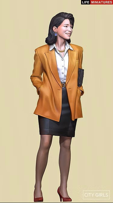 ライフミニチュア LM-CG12001 1/12 シティガールズ No.1 - 美咲 東京  1989