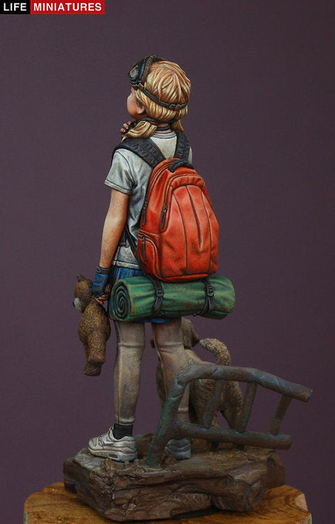 ライフミニチュア LM-FU12001 1/12 深呼吸?パンデミック後の子供