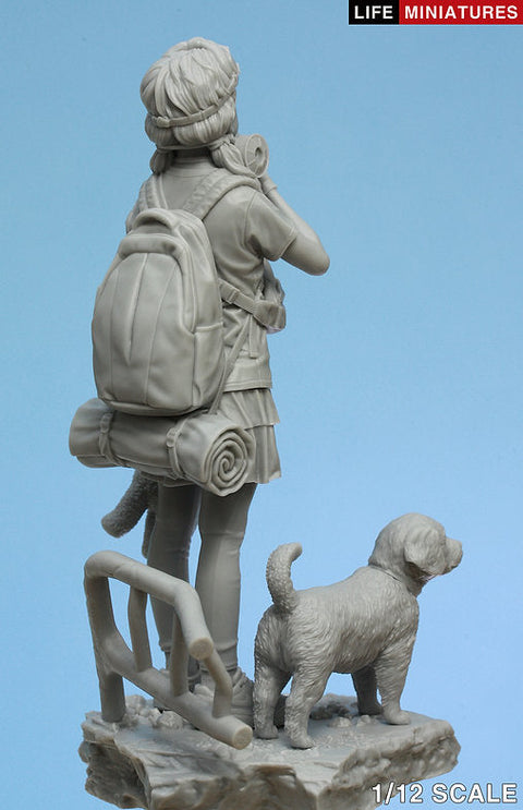 ライフミニチュア LM-FU12001 1/12 深呼吸?パンデミック後の子供