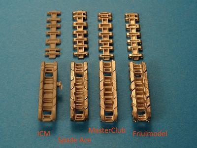 マスタークラブ MTL-35095 1/35 キングタイガー 中期型 - Gg 26/800/300用履帯