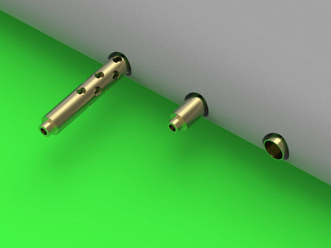 マスター AM-24-018 1/24 F6F ヘルキャット - 初期装備 (.50 cal ブローニング バレル w/ドリルドクーリングジャケット)