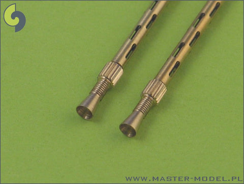 マスター AM-32-011 1/32 イギリス空軍 MK2ブローニング .303キャリバー(7.7mm) フラッシュハイダー付銃身（2本入り）